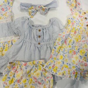 Tommy Bahama 5-pc Floral Dress Set, Size 12M